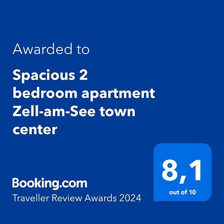 Spacious 2 Bedroom Apartment Zell-Am-See Town Center Целль-ам-Зе Экстерьер фото
